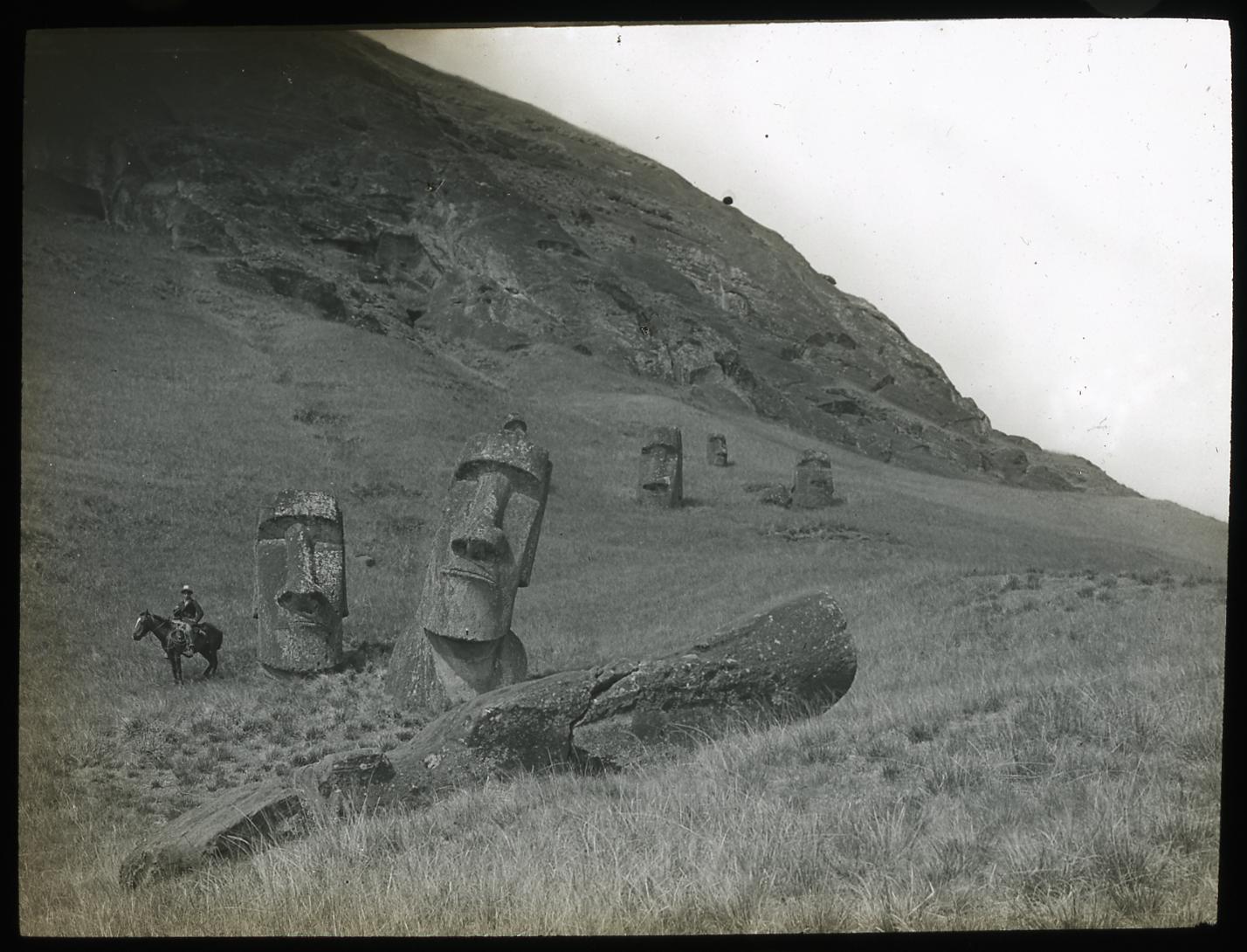 Rapanui Pioneers Society on X: Facebook: Another interesting one. It looks  like an attempt by a fine-arts sculptor at imitating the ancient moai  classic style. The nose is very human like and