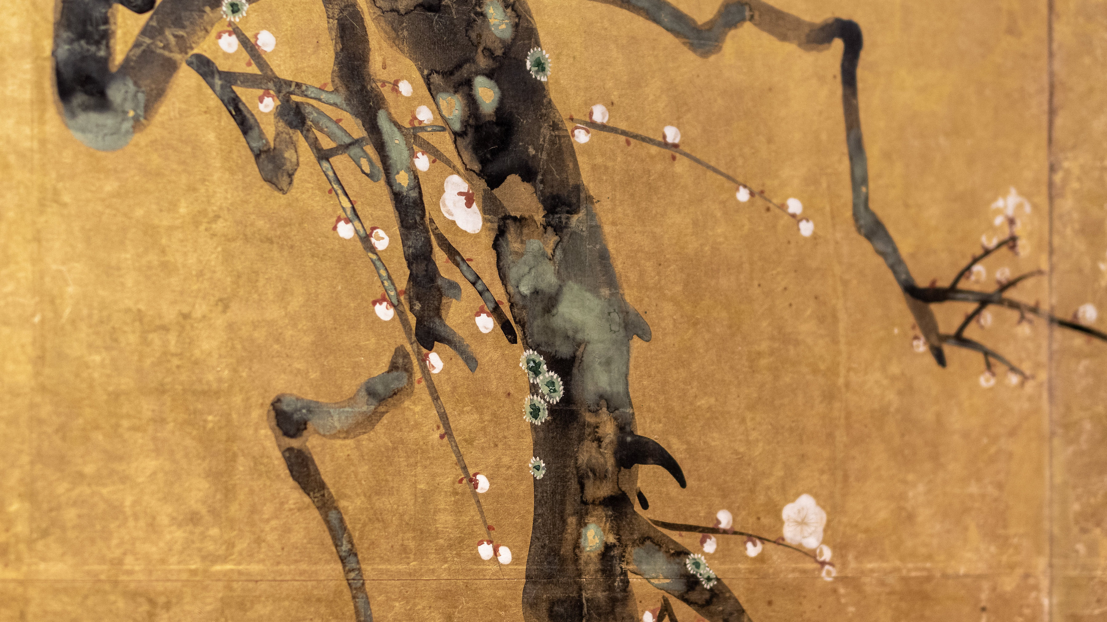 Ogata Kōrin, Red and White Plum Blossoms (article) | Khan Academy
