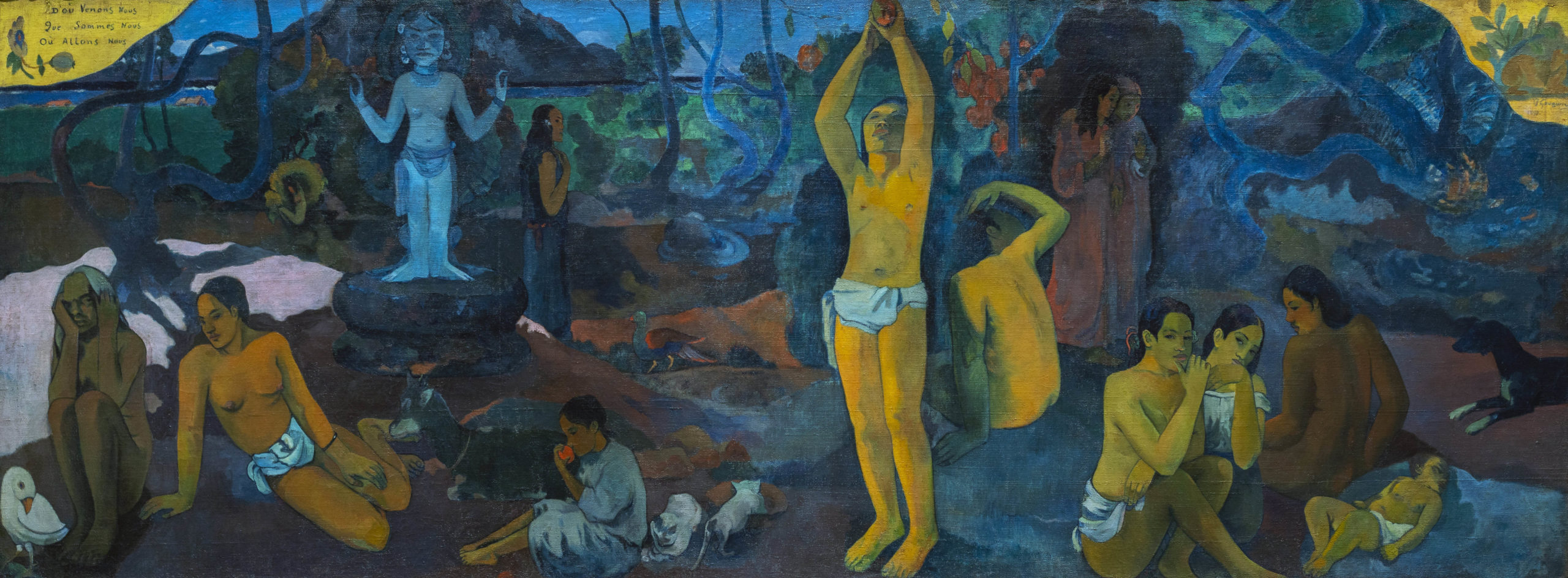 Gauguin, Where do we come from? What are we? Where are we going