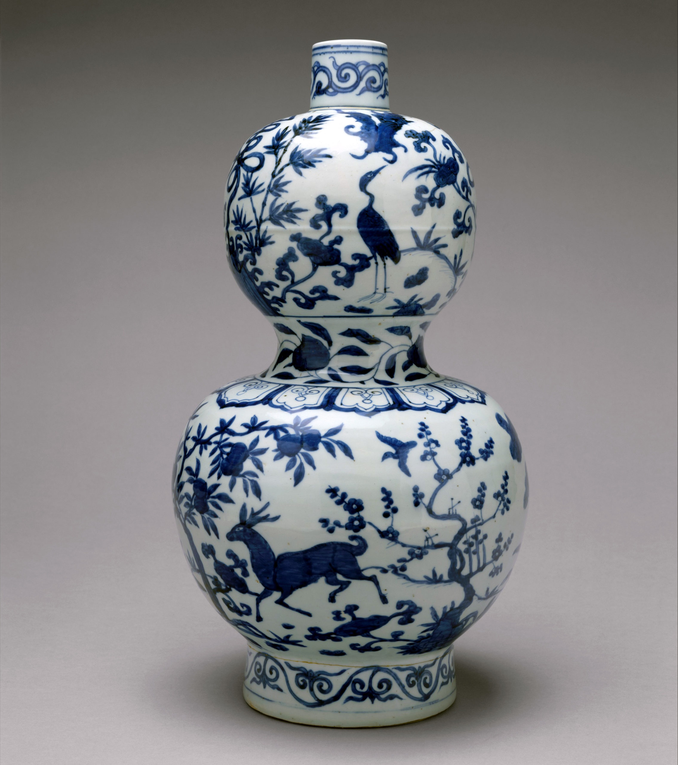 Unique Talavera Style Ceramic Ginger Jar - Cobalt Legacy