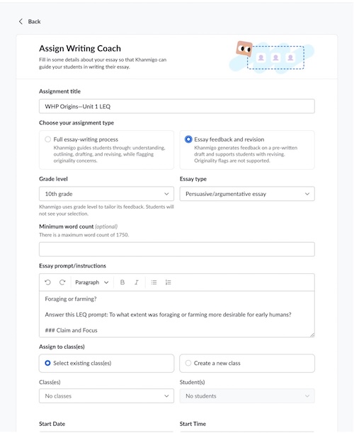 Writing Course Aehelp Khan Academy