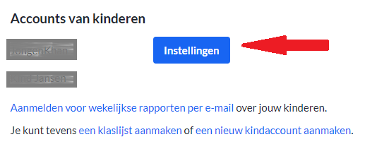 kindaccounts verwijderen