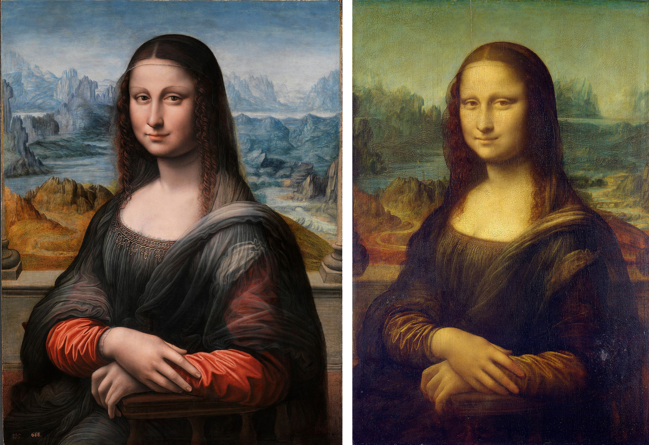 Mona Lisa (article), Leonardo da Vinci