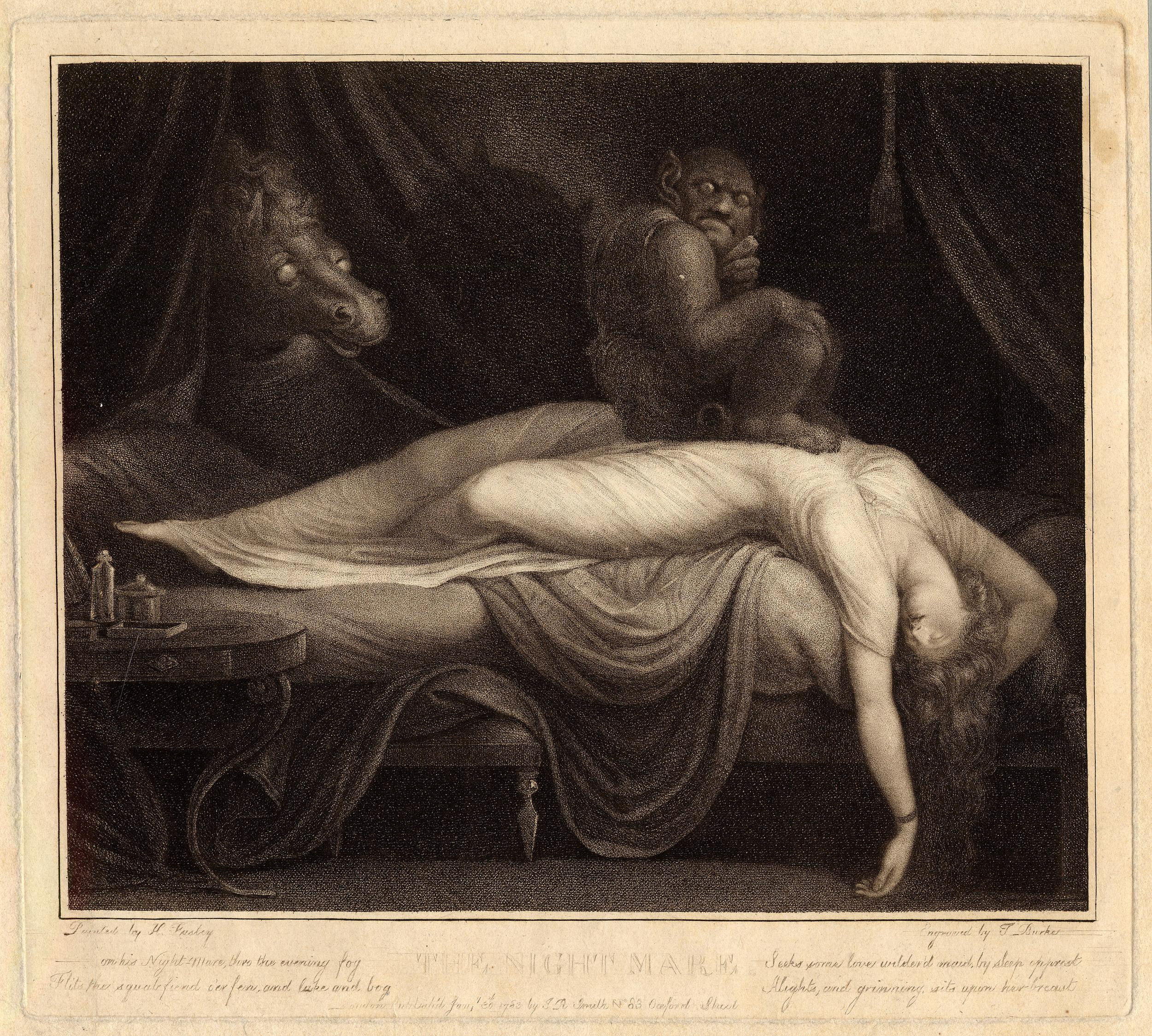 The Nightmare by Henry Fuseli (article) Khan Academy image photo