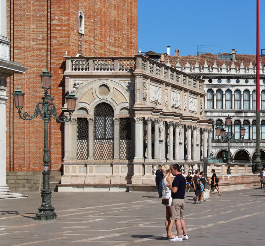 Jacopo Sansovino, Loggetta, Piazza San Marco, Venice (article