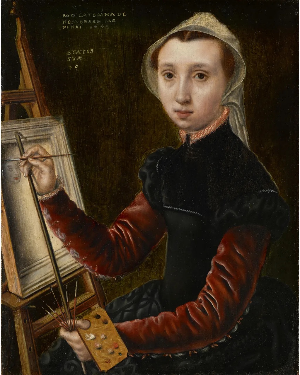 Sofonisba Anguissola, The Chess Game card