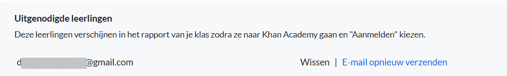 schermafbeelding leerlingenrooster met Uitgenodigde leerlingen