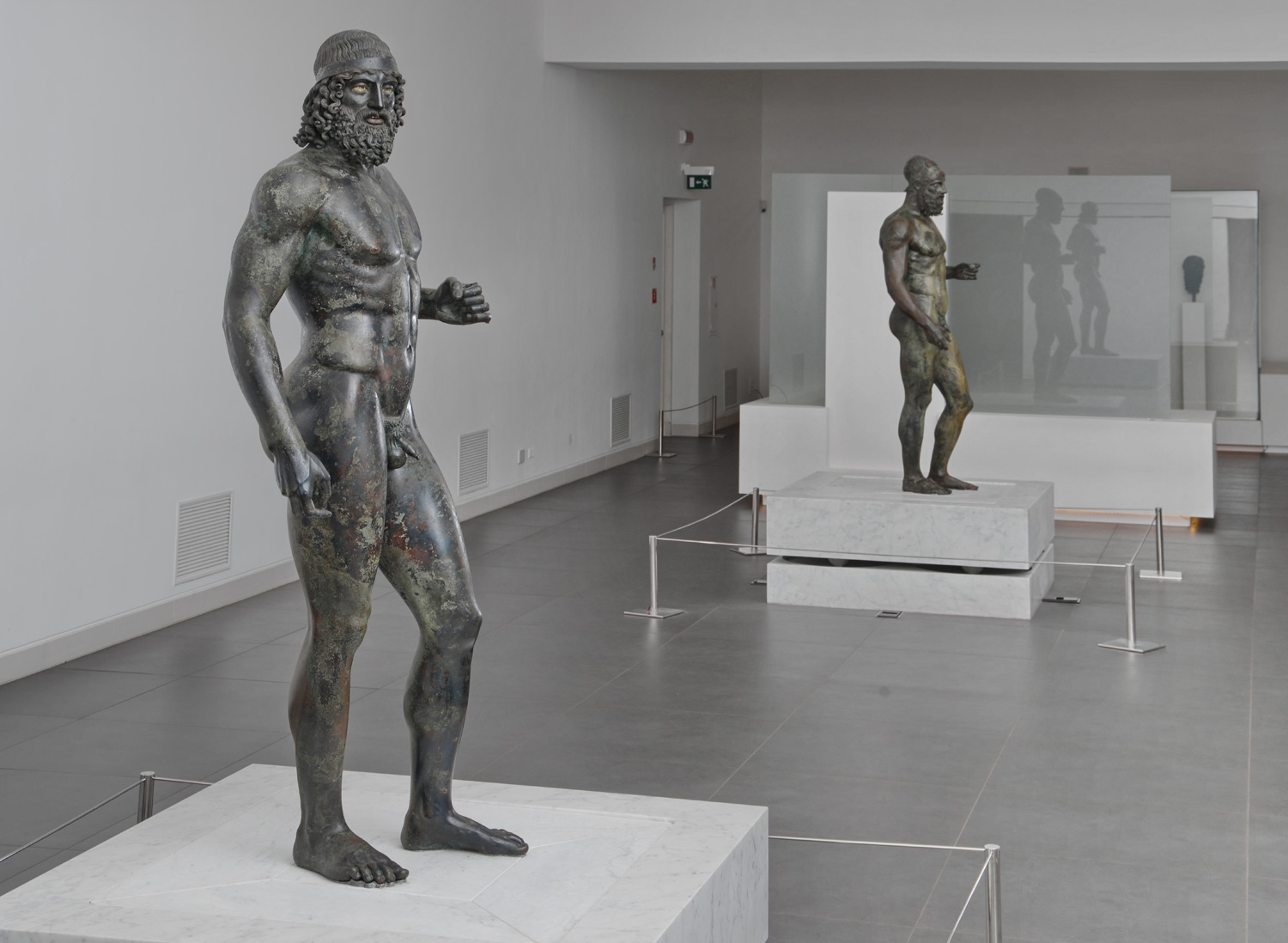 Riace Warriors (article) | Early classical | Khan Academy, image size:1500x1098