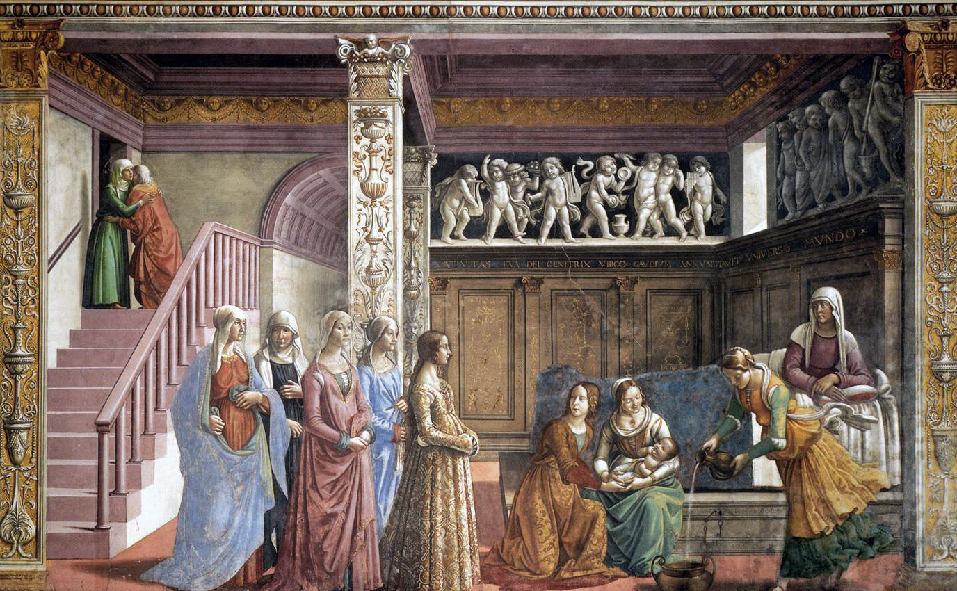 Domenico Ghirlandaio, Life of the Virgin (article) | Khan Academy