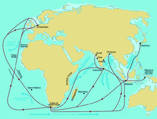 Colonial Trade Routes and Goods