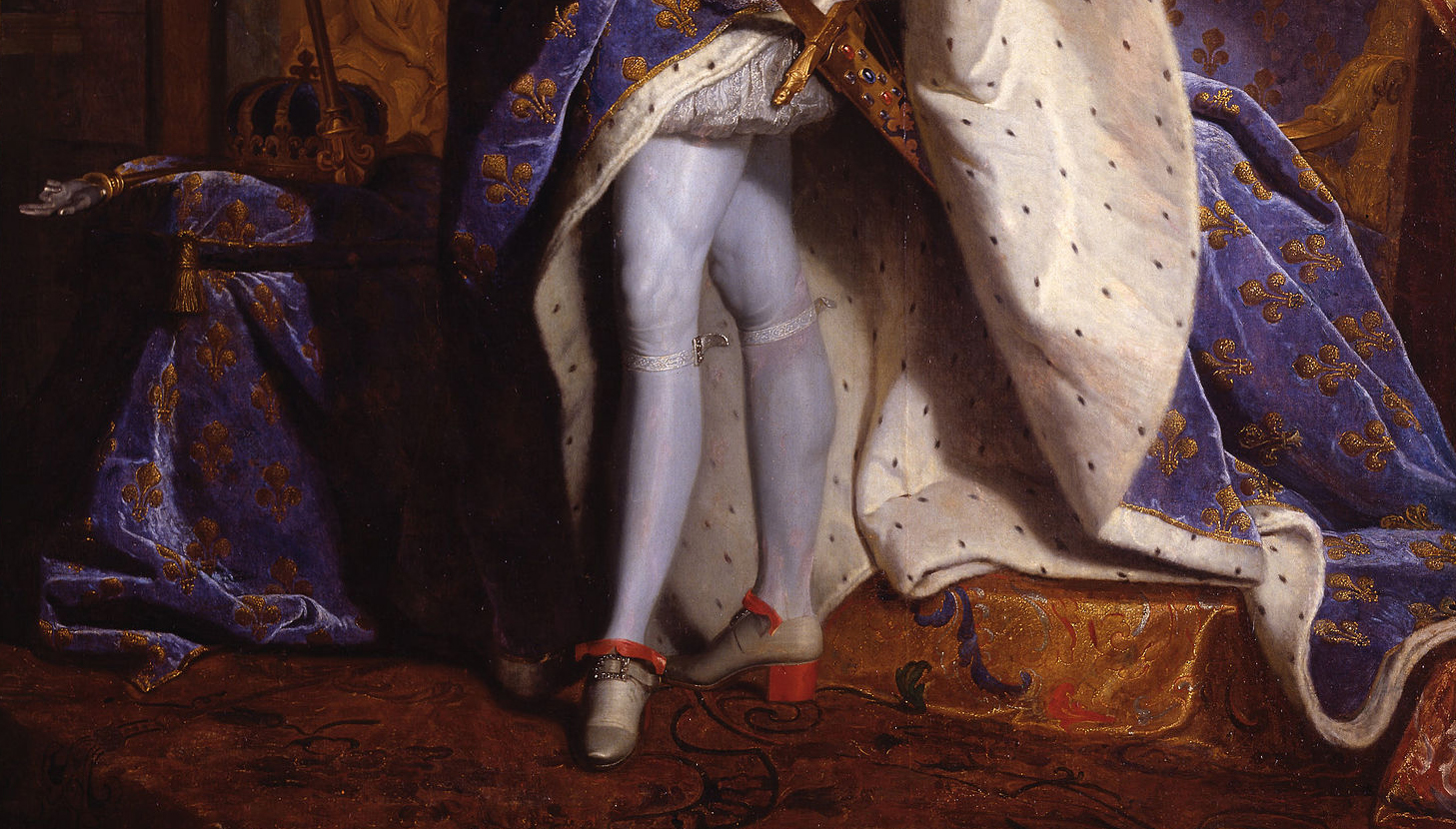 Louis XIV in Royal Costume, 1701