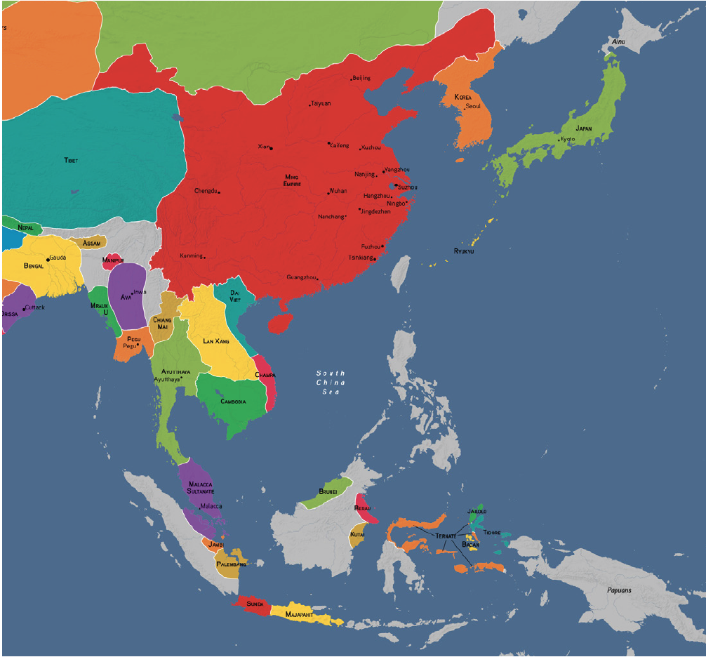 Ming Dynasty Map READ China Under Ming And Qing Rule article Khan