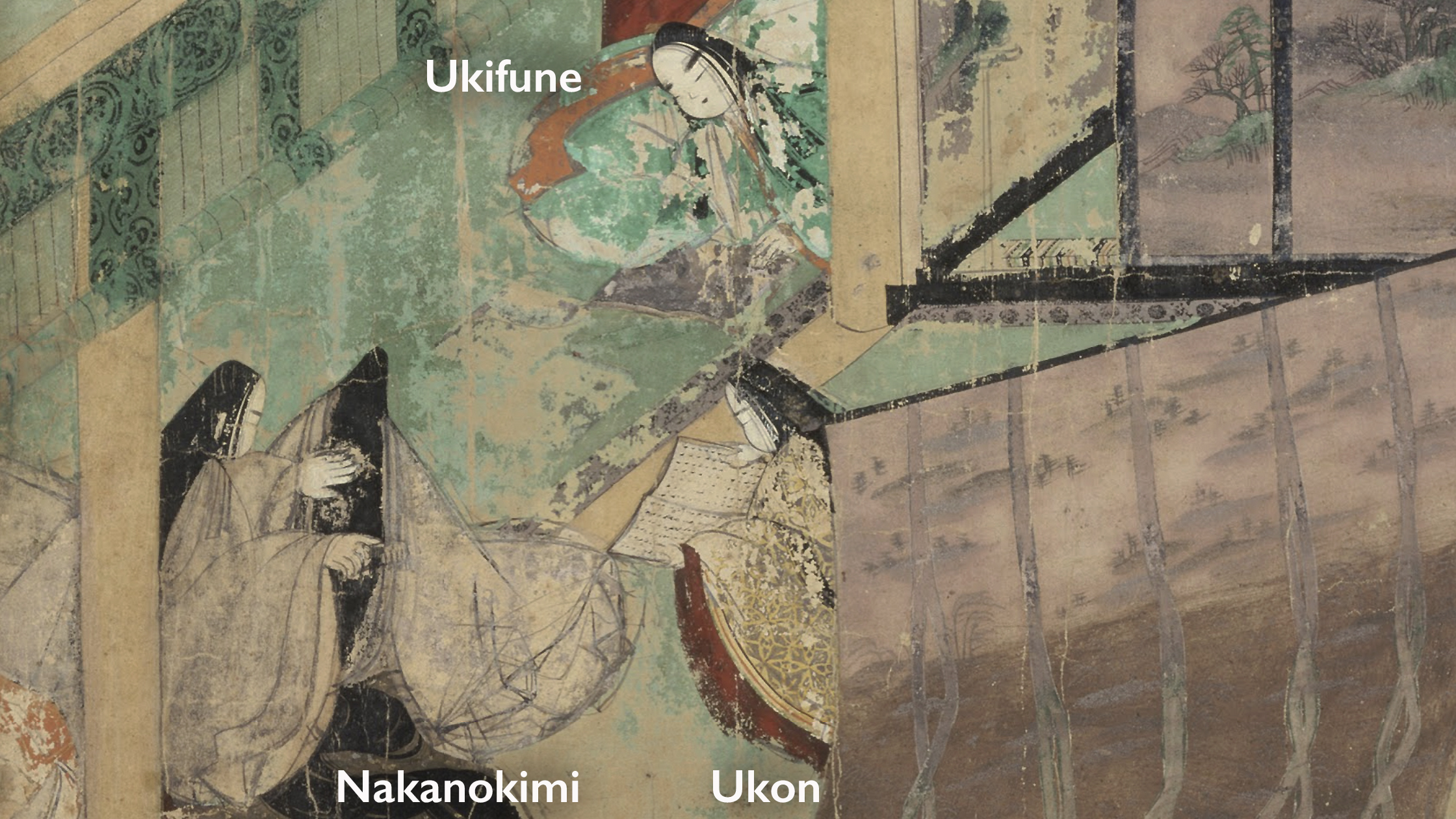 Illustrated scroll from the Tale of Genji (article) | Khan