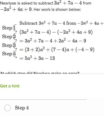 Writing a polynomial in standard form worksheet math
