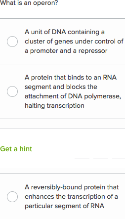 Gene Control Questions Practice Khan Academy