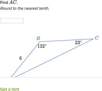 Solve Triangles Using The Law Of Sines Practice Khan Academy