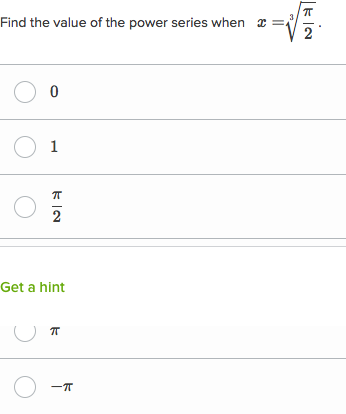 Maclaurin Series Of Sin X Cos X And Eˣ Practice Khan Academy