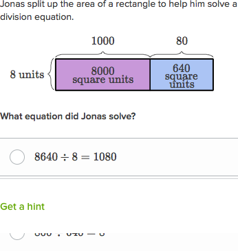 Divide By 1-Digit Numbers With Area Models (Practice) | Khan Academy