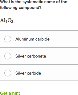 Naming ionic compounds khan academy