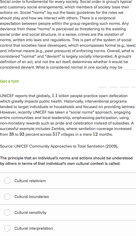 Social Norms And Deviant Behavior Practice Khan Academy