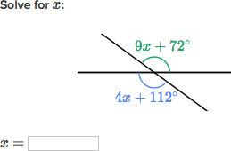 how to solve vertical angles questions
