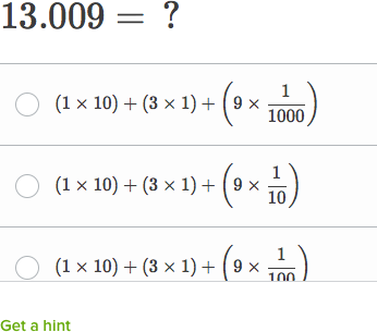 How do you write a decimal in expanded form