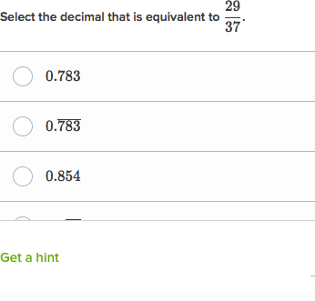 What is two thirds as a decimal?