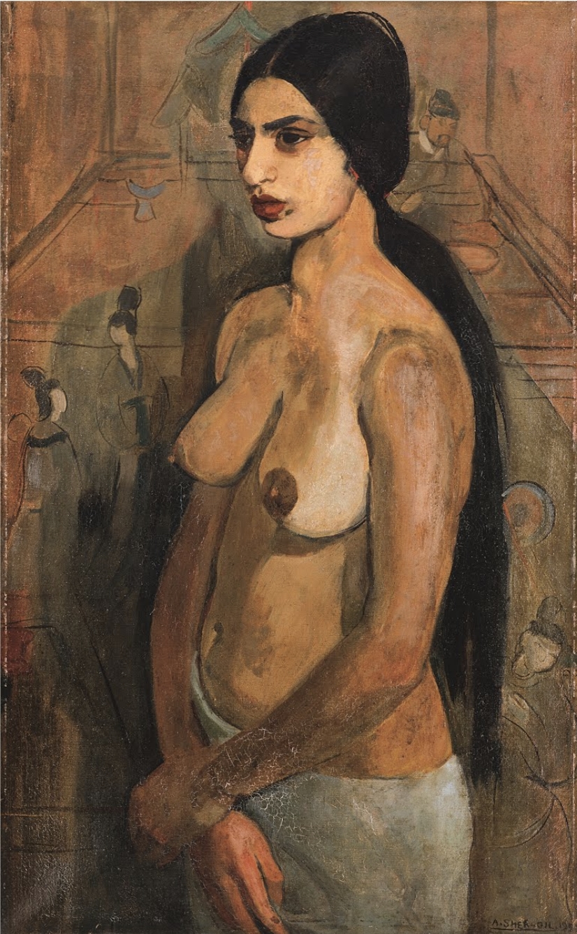 Amrita Sher-Gil, Self-Portrait as a Tahitian (article) | Khan Academy