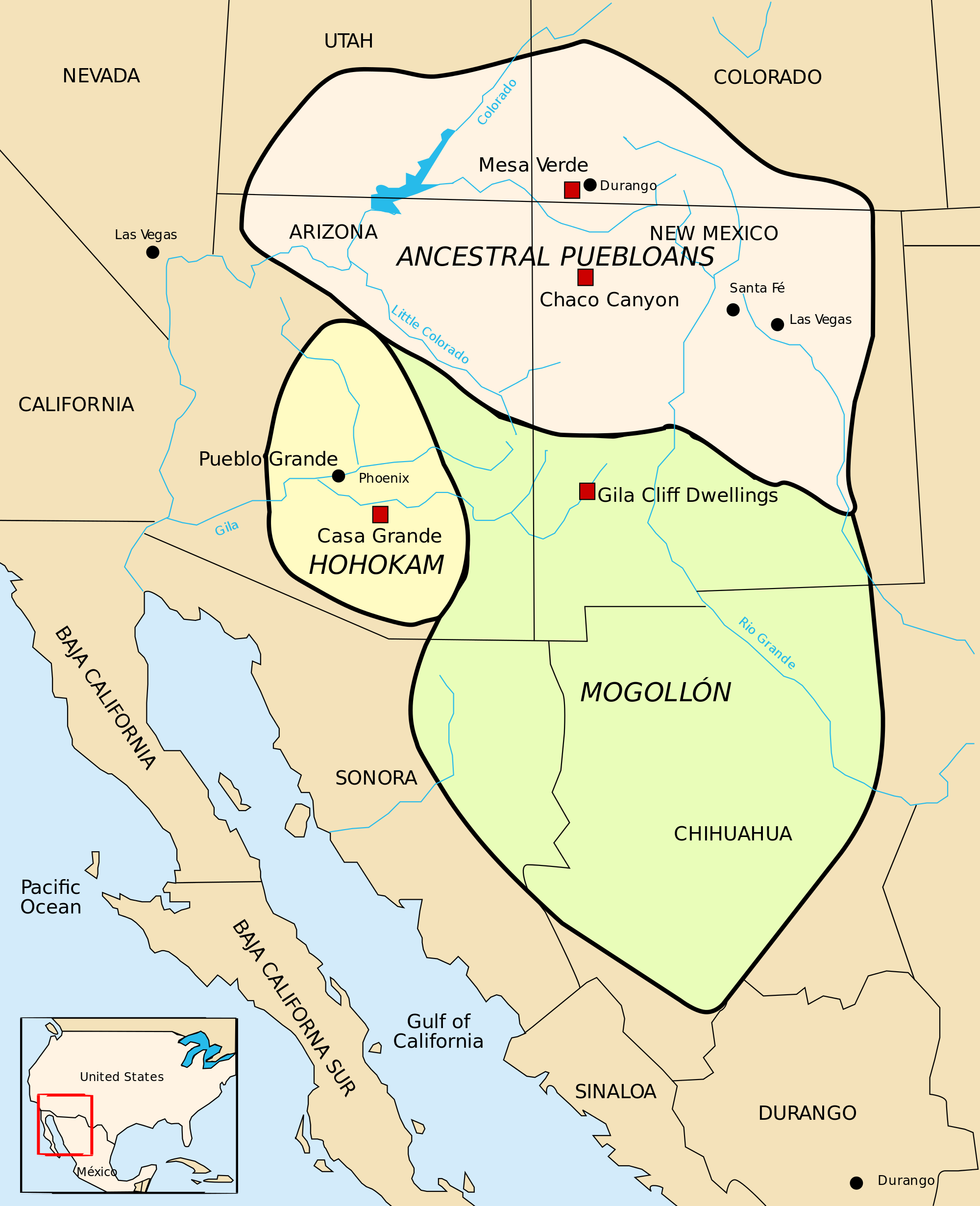 american indian cultural regions