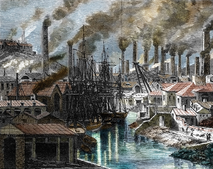 urbanization during the industrial revolution