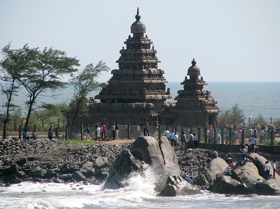 Temple Mahabalipuram Shore Temple Yoga Mat by Pratima Abhange  Fine Art  America