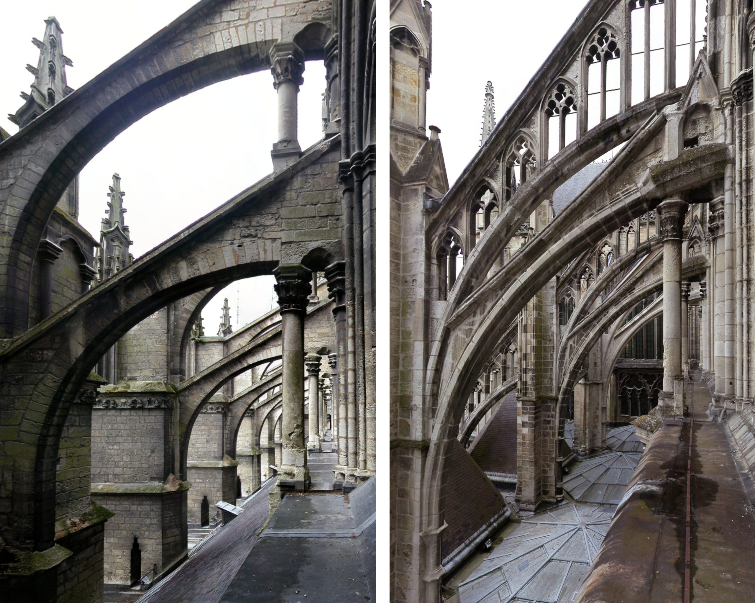 Gothic Cathedral Flying Buttress