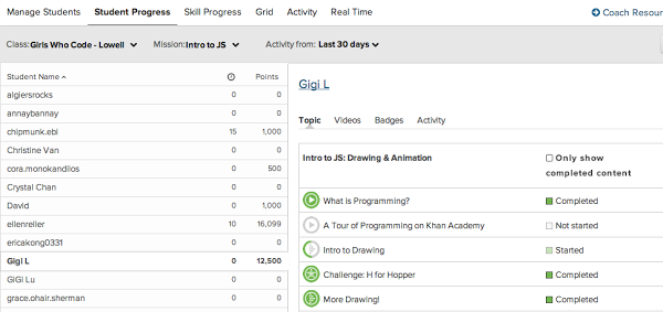 khan academy coding courses