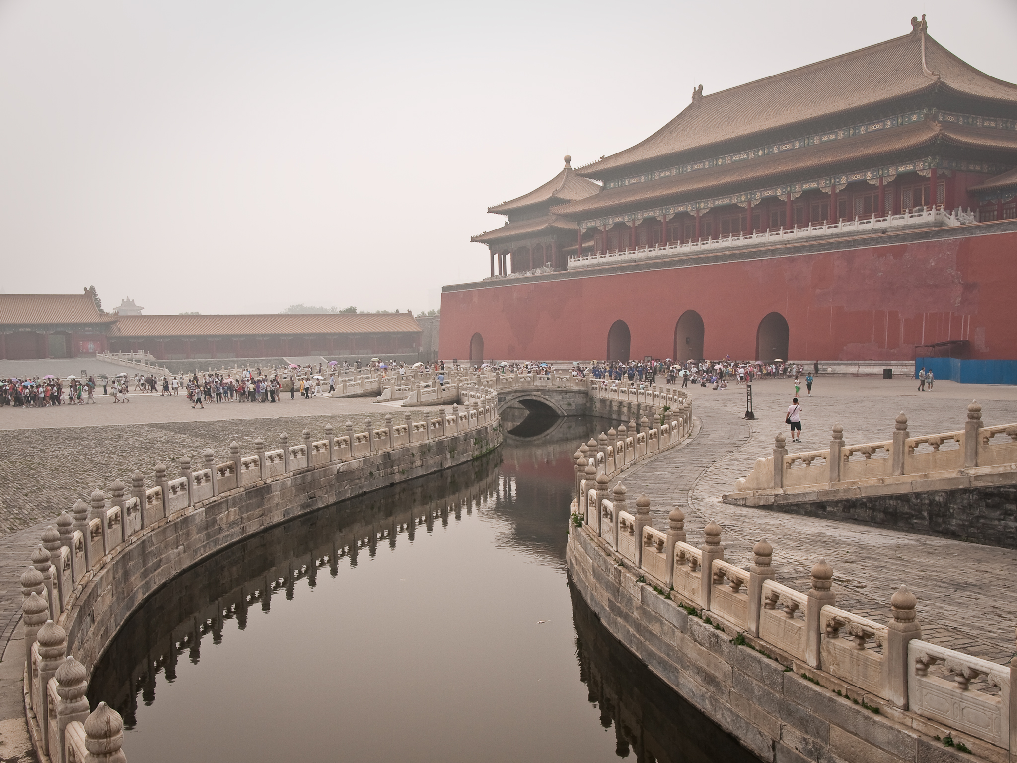 Forbidden city palace interior, beijing, china