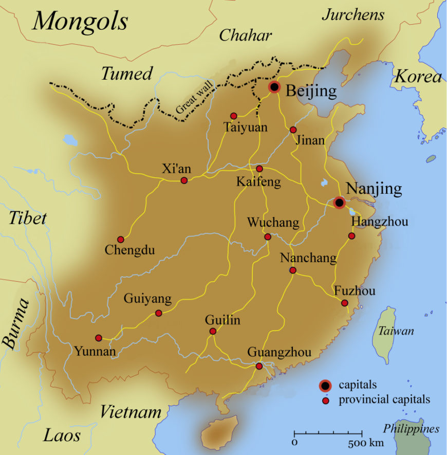 ming dynasty contributions