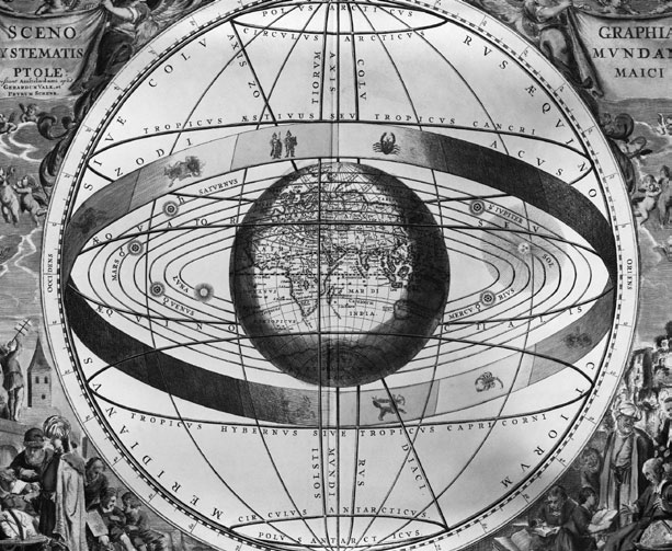 Ptolemy (2Nd Century AD) Nastronomer Mathematician And Geographer Of  Alexandria Ptolemy Guided By The Muse Of Astronomy Using A Quadrant To  Measure