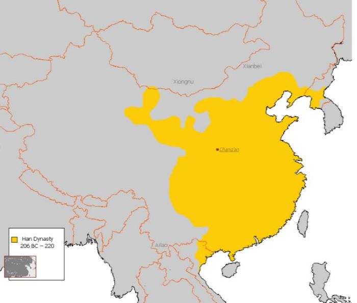 Qinhan Empire Map