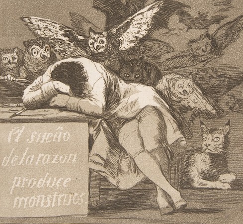 Résultats de recherche d'images pour « the sleep of reason produces monsters »