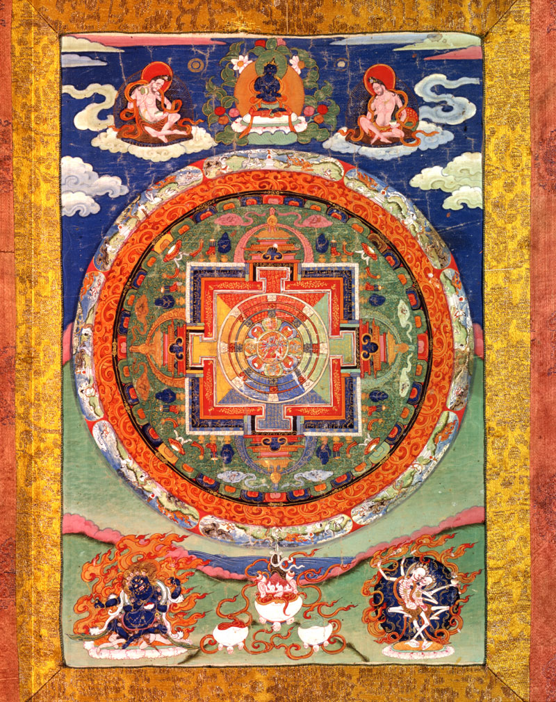 Mandala of the Buddhist deity Chakrasamvara (article)