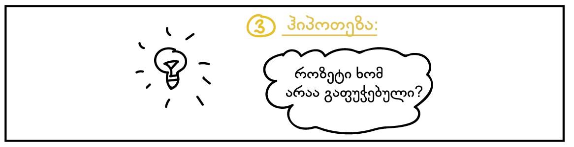 3. ჰიპოთეზა: როზეტი ხომ არაა გაფუჭებული?