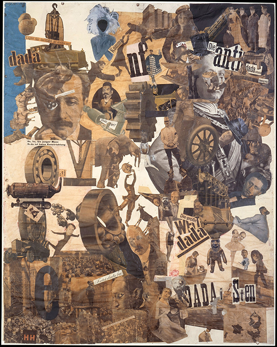 hannah hoch collage artworks