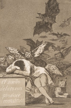 3 Fine Art Prints Los Caprichos Goya Prints 