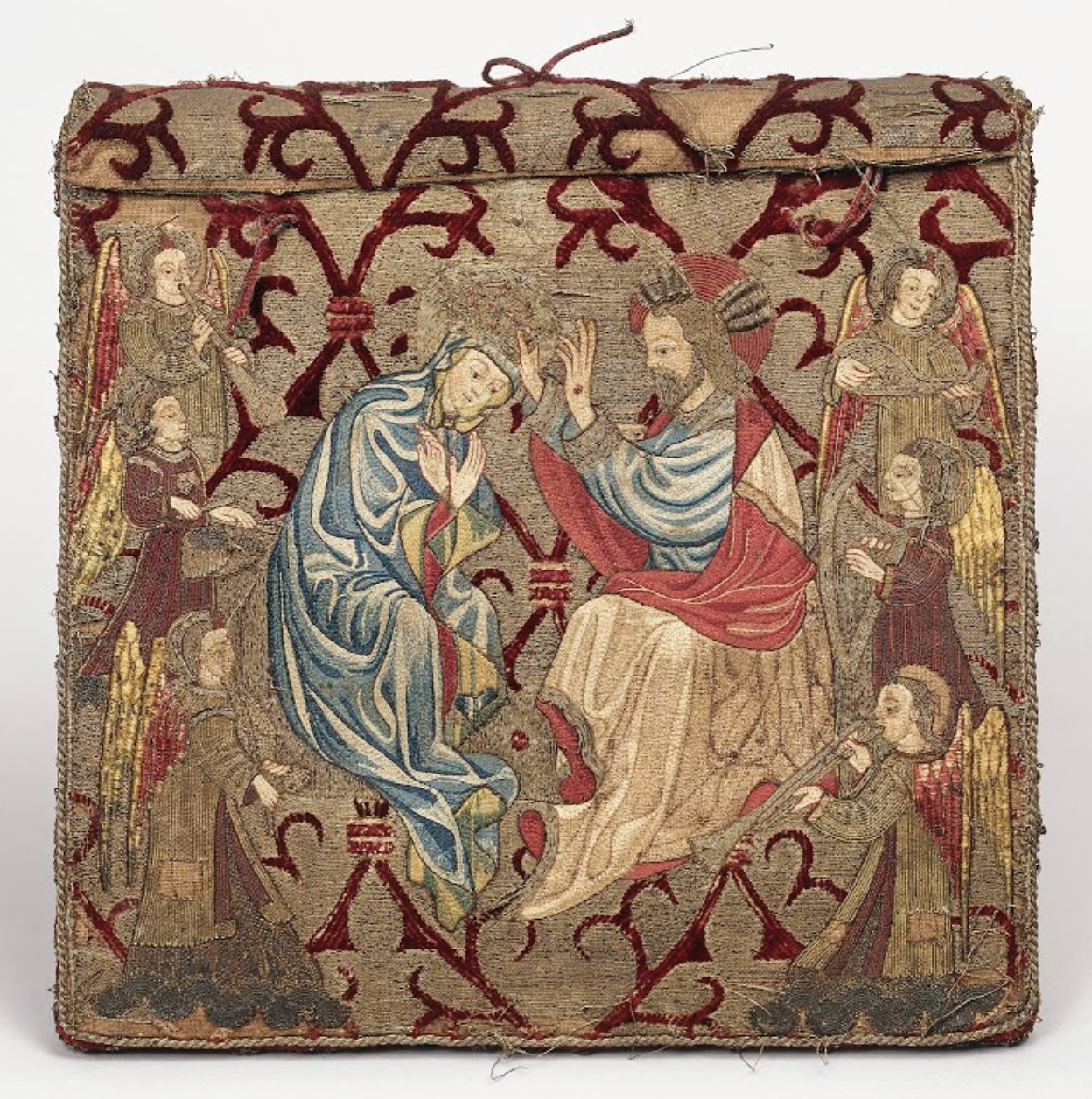 A rare embroidery made for an altar at Santa Maria Novella