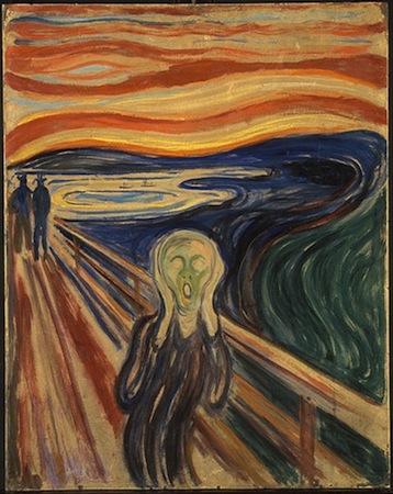 Edward Munch The Scream Invitations