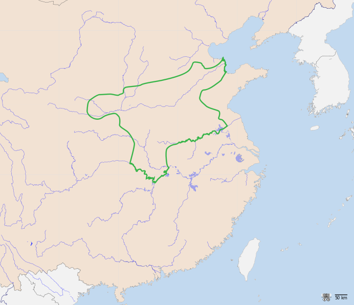 yangshao map