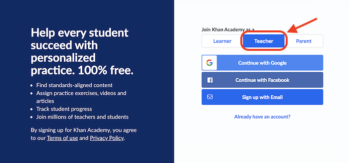 Teacher Quick Start Checklist Article Khan Academy