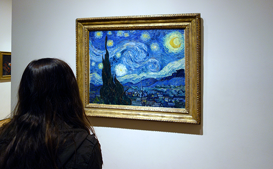 what is the subject matter of starry night
