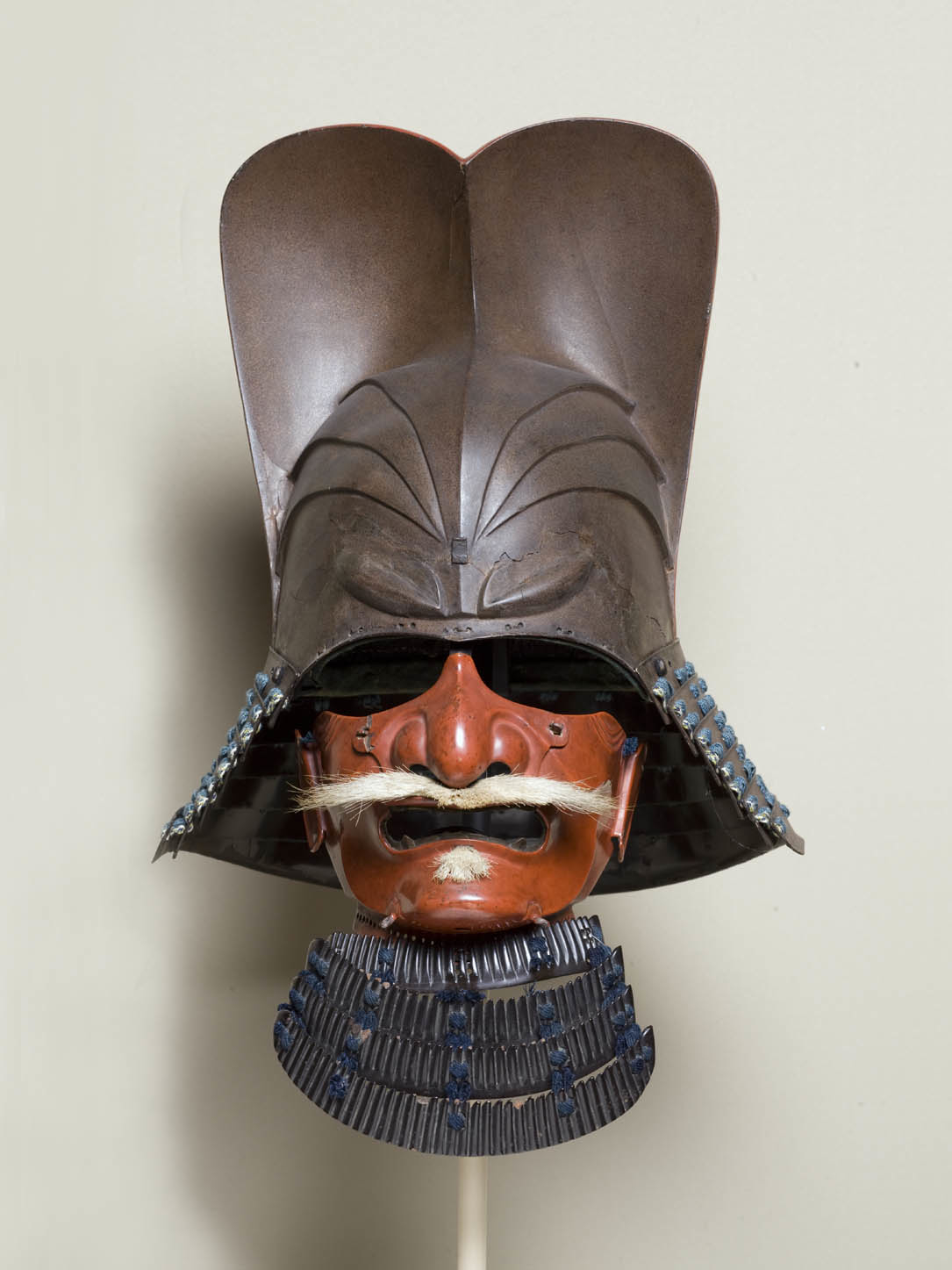 Helmet with half-face mask (article), Japan
