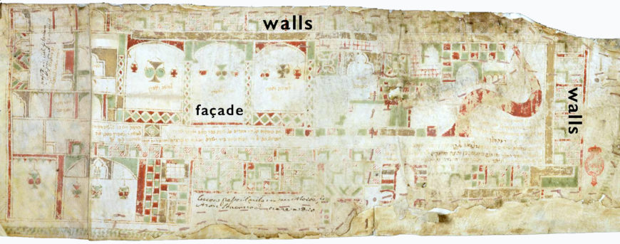 Kanisat Musa, Florence Scroll, 13th century, parchment, 10.7m x 17.5cm (BNCF Ms. Magliabecchiano III, 43)