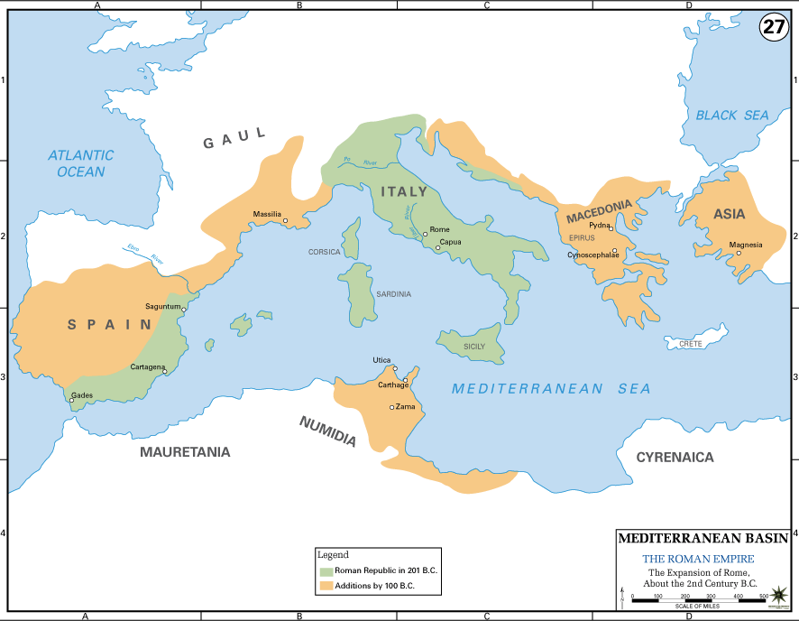 Resultado de imagen de roman expansion map